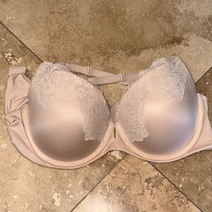Maidenform Lace Accent Bra Nude